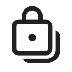 Lock Multiple SVG Icon
